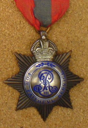 Imperial Service Medal(Edward VII)